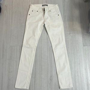 Hudson white jeans size 24
